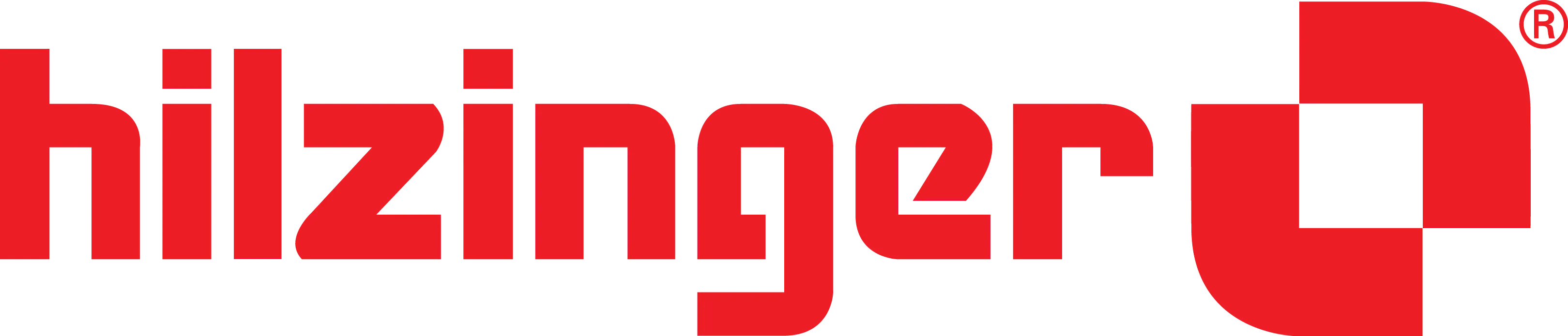 Logo: Hilzinger (Gesichter einer Tür)